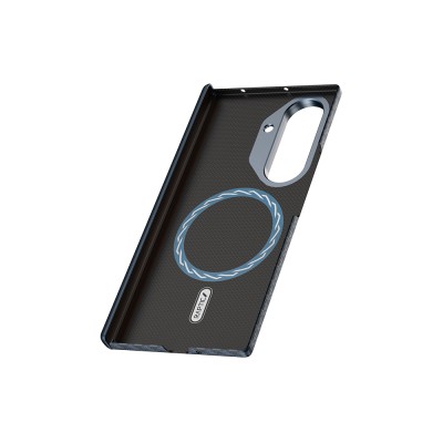 Galaxy Z Fold 7 Case with M-safe Charging Feature, Raptic Aramid Skin-Pro Profound Series Cover - 5