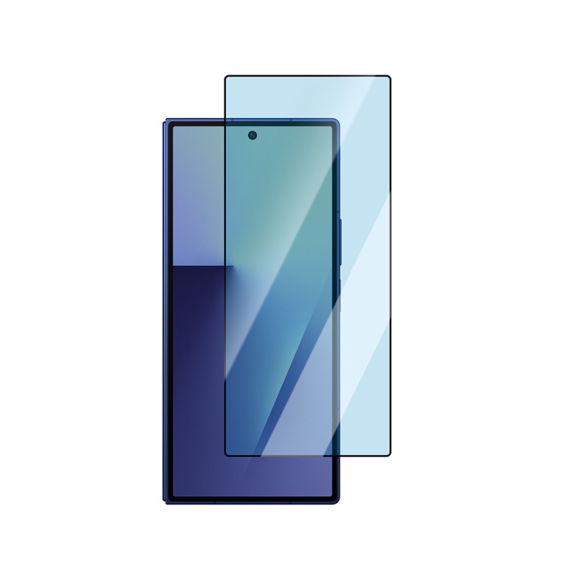 Galaxy Z Fold 7 CaseWorld Applicator Series 2.5D Eyesafe Blue Light Technology 0.33mm Tempered Glass Screen Protector + Application Tool - 1