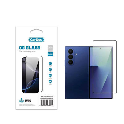 Galaxy Z Fold 7 Go Des OG Glass Antistatik Temperli Cam Ekran Koruyucu - Go Des