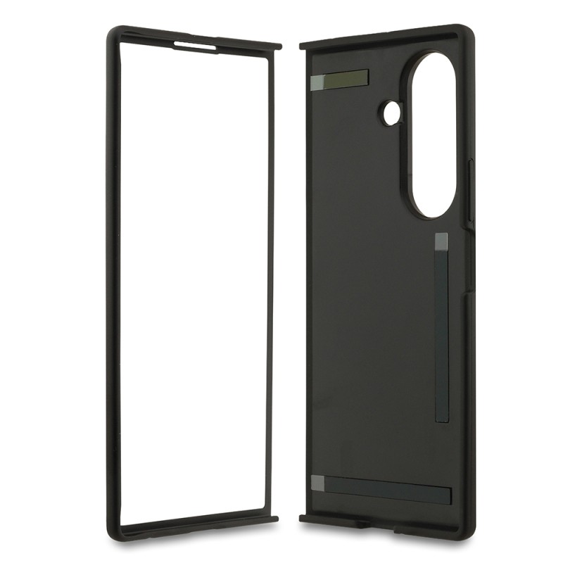 Galaxy Z Fold 7 Kılıf Guess Orjinal Lisanslı 4G Büyük Metal Logolu Glitter Kapak - 8