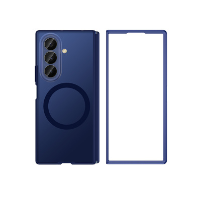 Galaxy Z Fold 7 Kılıf M-safe Şarj Özellikli Arkası Mat Sert PC Wlons Vena Kapak - Wlons