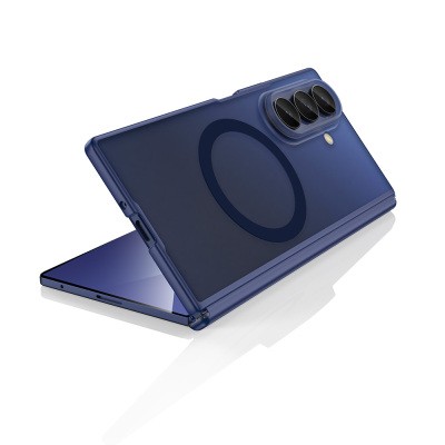 Galaxy Z Fold 7 Kılıf M-safe Şarj Özellikli Arkası Mat Sert PC Wlons Vena Kapak - 11