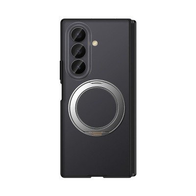 Galaxy Z Fold 7 Kılıf M-safe Şarj Özellikli Arkası Mat Sert PC Wlons Vena Standlı Kapak - 4