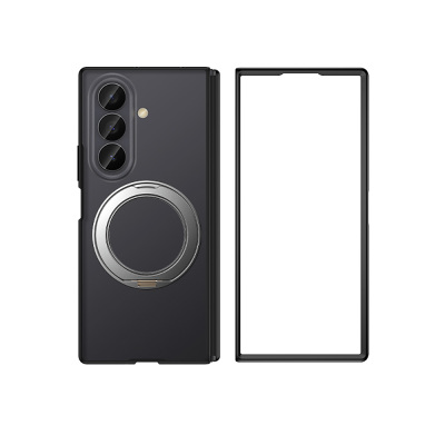 Galaxy Z Fold 7 Kılıf M-safe Şarj Özellikli Arkası Mat Sert PC Wlons Vena Standlı Kapak - Wlons