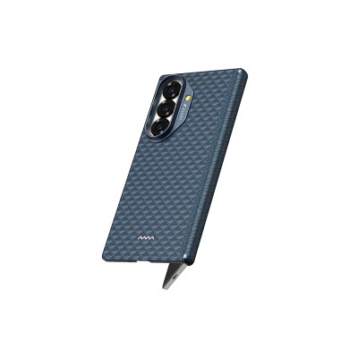 Galaxy Z Fold 7 Kılıf M-safe Şarj Özellikli Raptic Aramid Skin-Pro Profound Serisi Karbon Kapak - 7