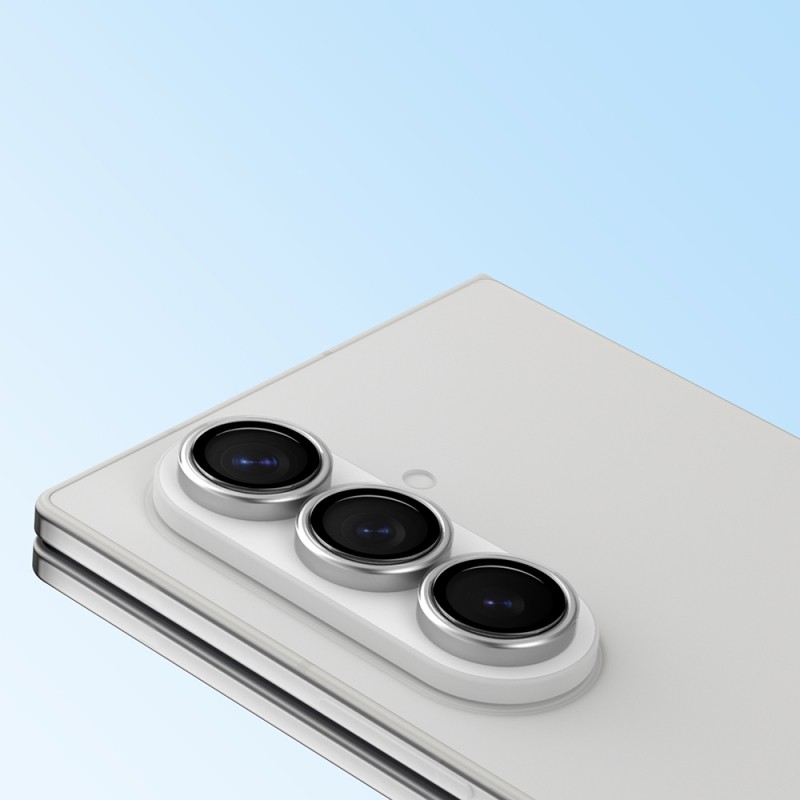Galaxy Z Fold 7 Youngkit Alloy Original Anti-Glare Camera Lens Protector + Easy Application Tool - 1