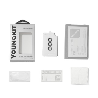 Galaxy Z Fold 7 Youngkit Alloy Original Anti-Glare Camera Lens Protector + Easy Application Tool - 5