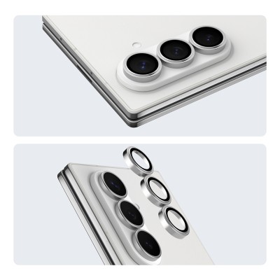 Galaxy Z Fold 7 Youngkit Alloy Original Parlama Önleyici Kamera Lens Koruyucu + Kolay Uygulama Aparatlı - 6