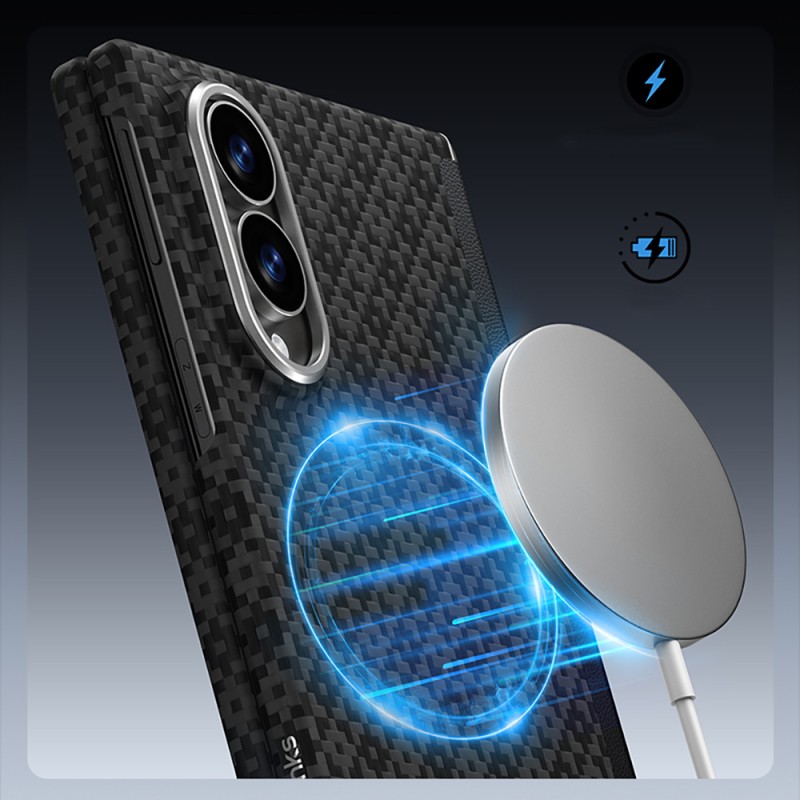 Galaxy Z Fold 8 Benks ArmorAir ArmorGrid Grand Combo Üçlü Aksesuar Seti (Ön Arka Kevlar Karbon Kapak + Ekran Koruyucu) - 7