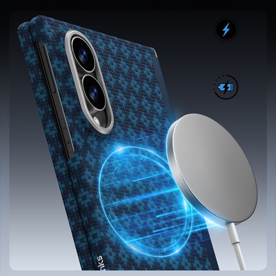Galaxy Z Fold 8 Benks ArmorAir ArmorGrid Grand Combo Üçlü Aksesuar Seti (Ön Arka Kevlar Karbon Kapak + Ekran Koruyucu) - 17