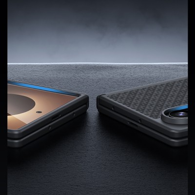 Galaxy Z Fold 8 Benks ArmorPro ArmorGrid Grand Combo Triple Accessory Set (Front & Back Kevlar Carbon Cover + Screen Protector) - 7