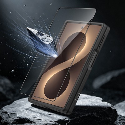 Galaxy Z Fold 8 Benks ArmorPro ArmorGrid Grand Combo Triple Accessory Set (Front & Back Kevlar Carbon Cover + Screen Protector) - 10