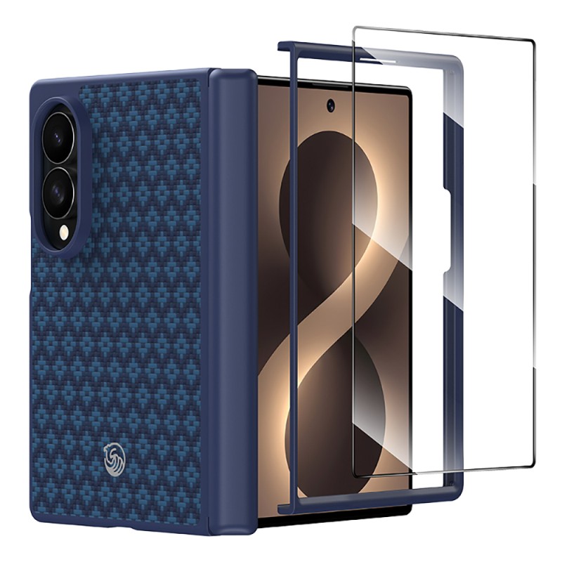 Galaxy Z Fold 8 Benks ArmorPro ArmorGrid Grand Combo Triple Accessory Set (Front & Back Kevlar Carbon Cover + Screen Protector) - 14