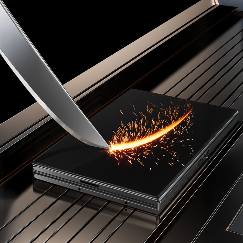 Galaxy Z Fold 8 Benks Glass Warrior AR Ön Çerçeve Uyumlu Cam Ekran Koruyucu + Kolay Uygulama Aparatı - 7