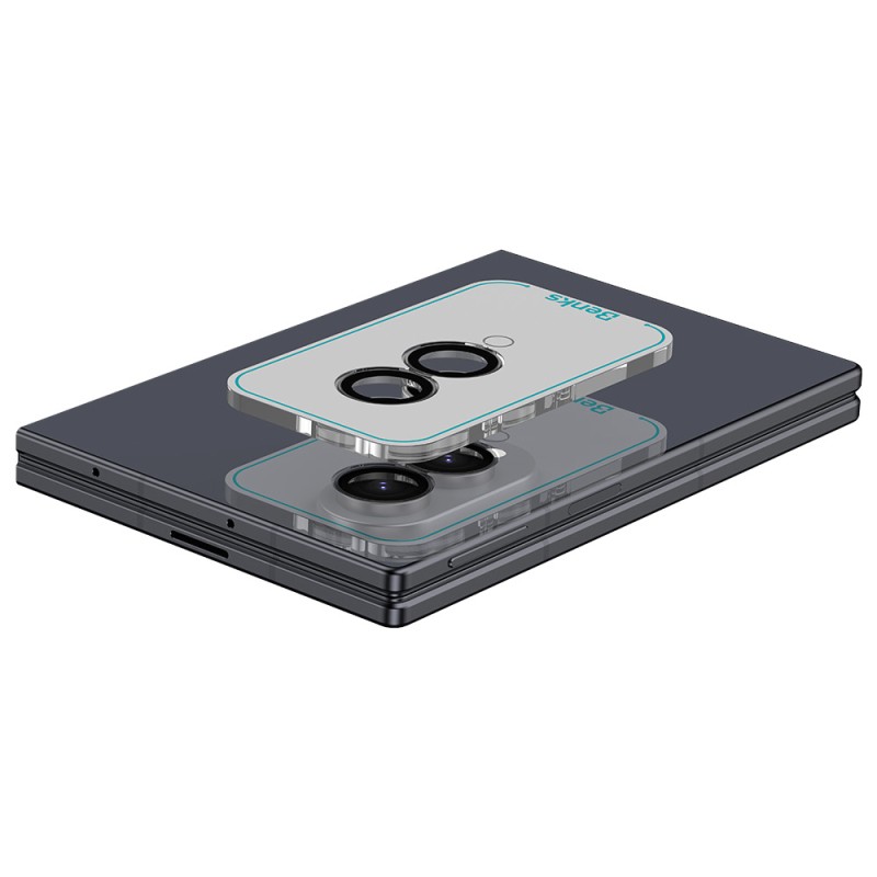 Galaxy Z Fold 8 Benks OmniWarrior Kamera Lens Koruyucu + Kolay Uygulama Aparatlı - 4