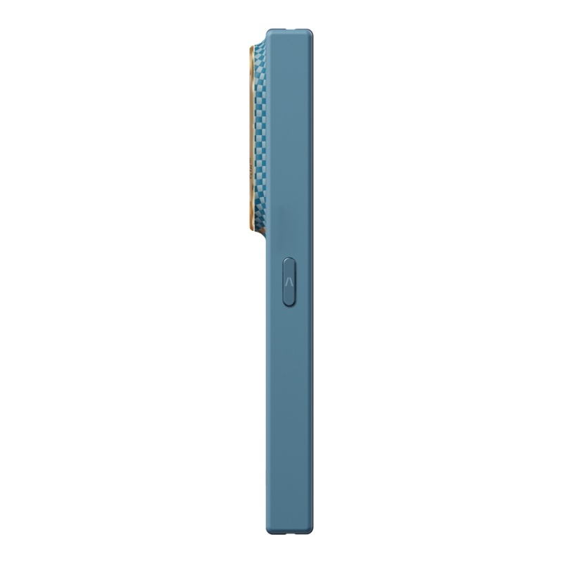 Galaxy Z Fold 8 Case M-Safe Charging Feature Aramid Carbon Fiber Hinge Button Pitaka Sunset 2.0 California Dream Series Cover - 5
