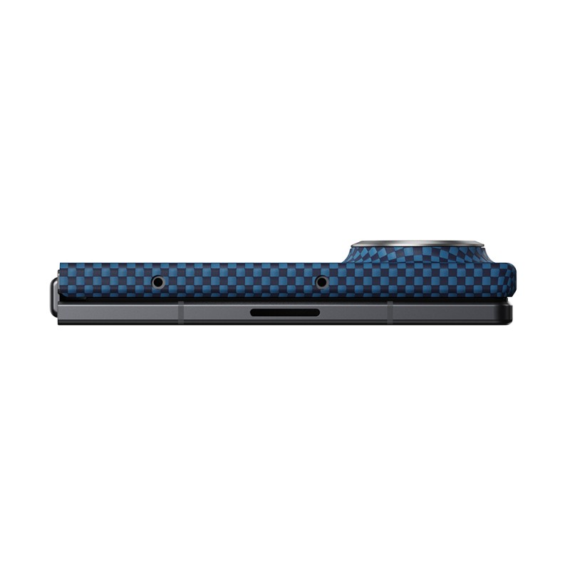 Galaxy Z Fold 8 Case M-safe Charging Feature Aramid Carbon Fiber Pitaka Tactile Woven Sunset-Moonrise Series Cover - 7