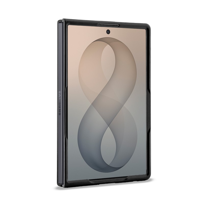 Galaxy Z Fold 8 Kılıf Guess Orjinal Lisanslı M-safe Şarj Özellikli Peony Sıcak Baskılı Klasik Yazı Logolu Saffiano Kapak - 4