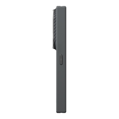 Galaxy Z Fold 8 Kılıf M-safe Şarj Özellikli 600D Aramid Karbon Fiber Menteşe Butonlu Suite Pitaka Black-Grey Twill Kapak - 5