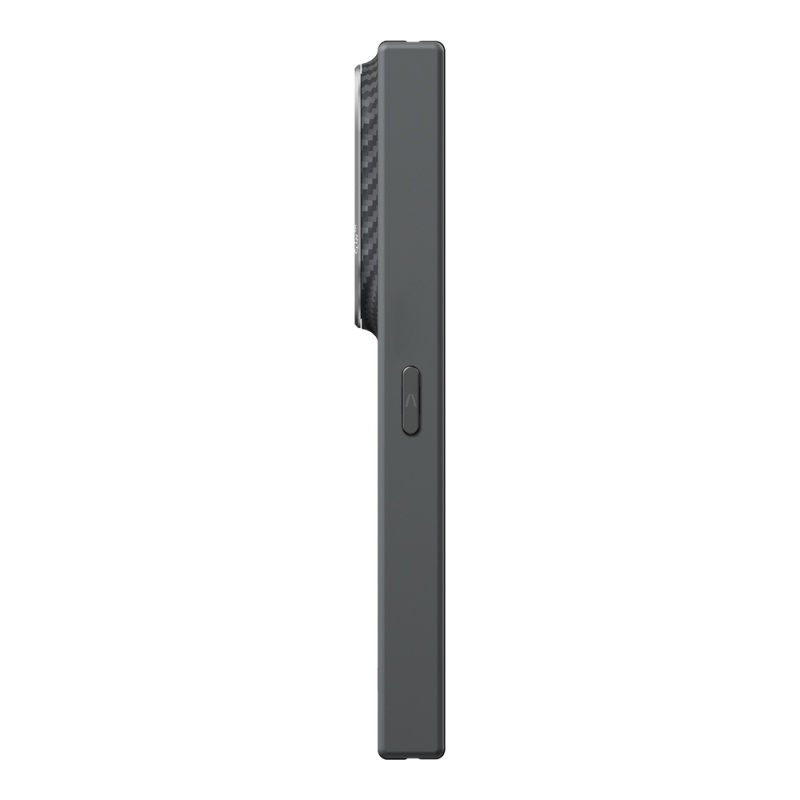 Galaxy Z Fold 8 Kılıf M-safe Şarj Özellikli 600D Aramid Karbon Fiber Menteşe Butonlu Suite Pitaka Black-Grey Twill Kapak - 5