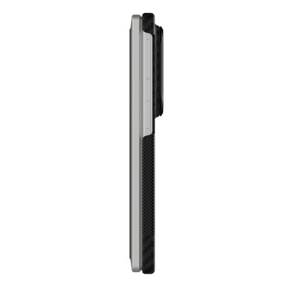 Galaxy Z Fold 8 Kılıf M-safe Şarj Özellikli Metal Kamera Çerçeveli Raptic Aramid SkinPro Serisi Karbon Kapak - 4