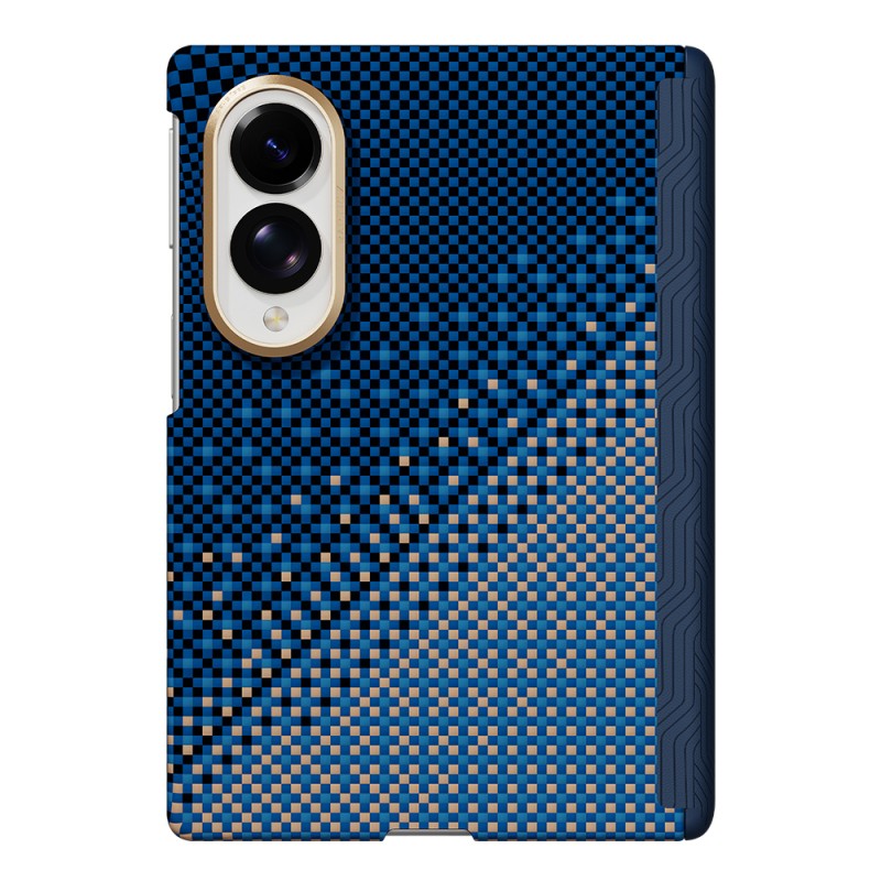 Galaxy Z Fold 8 Kılıf M-safe Şarj Özellikli Raptic Aramid SkinPro Serenity Serisi Kapak - 5