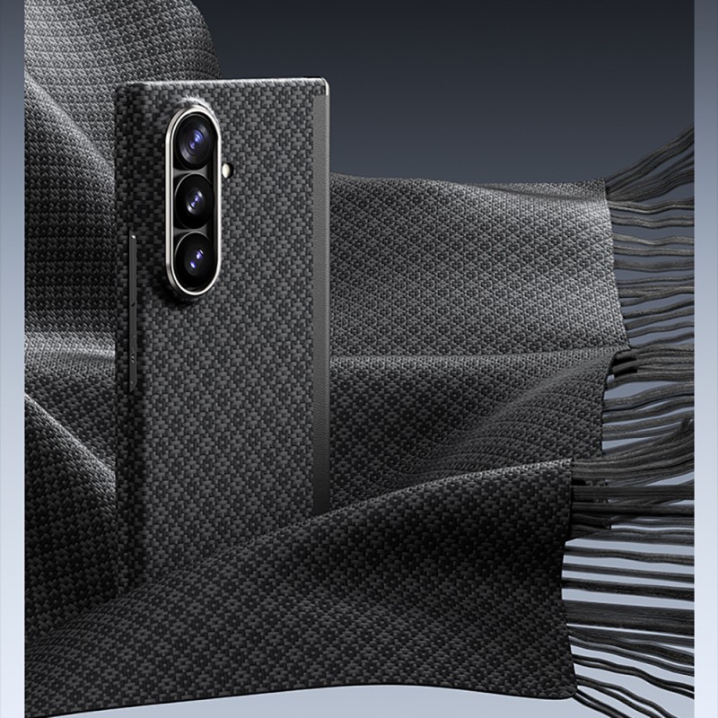 Galaxy Z Fold 8 Ultra Benks ArmorAir ArmorGrid Grand Combo Triple Accessory Set (Front & Back Kevlar Carbon Cover + Screen Protector) - 23