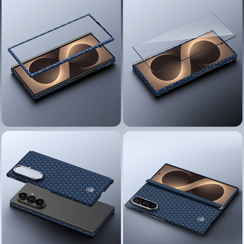 Galaxy Z Fold 8 Ultra Benks ArmorAir ArmorGrid Grand Combo Üçlü Aksesuar Seti (Ön Arka Kevlar Karbon Kapak + Ekran Koruyucu) - 8