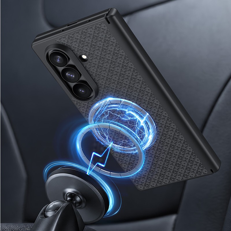 Galaxy Z Fold 8 Ultra Benks ArmorPro ArmorGrid Grand Combo Triple Accessory Set (Front & Back Kevlar Carbon Cover + Screen Protector) - 4