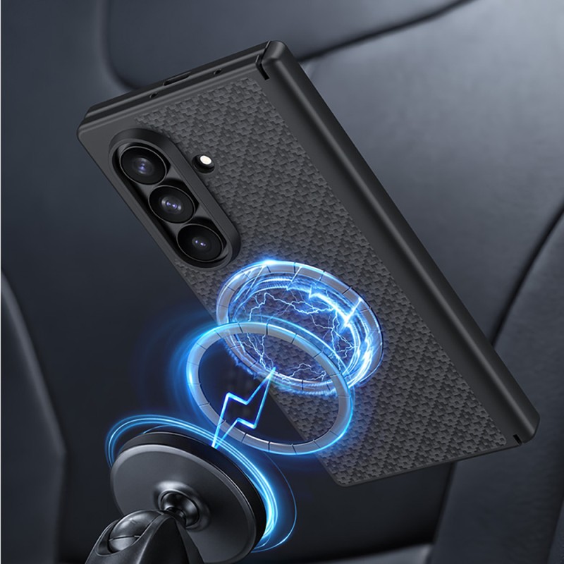 Galaxy Z Fold 8 Ultra Benks ArmorPro ArmorGrid Grand Combo Triple Accessory Set (Front & Back Kevlar Carbon Cover + Screen Protector) - 20