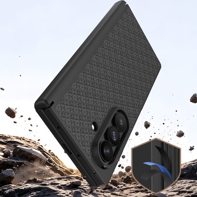 Galaxy Z Fold 8 Ultra Benks ArmorPro ArmorGrid Grand Combo Triple Accessory Set (Front & Back Kevlar Carbon Cover + Screen Protector) - 22