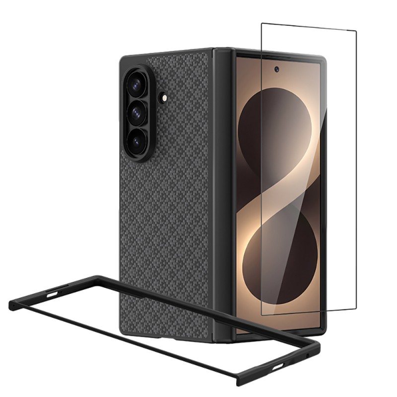 Galaxy Z Fold 8 Ultra Benks ArmorPro ArmorGrid Grand Combo Üçlü Aksesuar Seti (Ön Arka Kevlar Karbon Kapak + Ekran Koruyucu) - 16