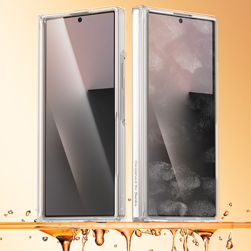 Galaxy Z Fold 8 Ultra Benks Crystal Grand Combo Triple Accessory Set (Front & Back Transparent Covers + Screen Protector) - 11