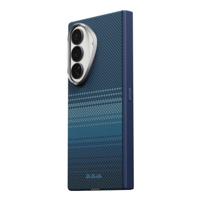 Galaxy Z Fold 8 Ultra Case M-safe Charging Feature Aramid Carbon Fiber Hinge Button Suite Pitaka Sunset-Moonrise Series Cover - 3