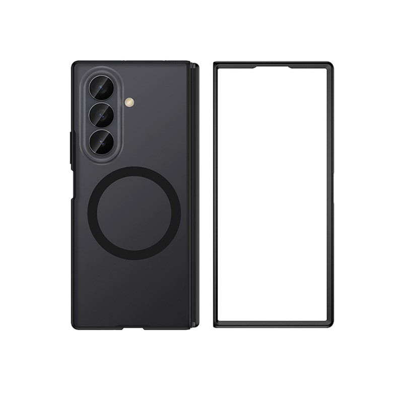 Galaxy Z Fold 8 Ultra Case M-safe Charging Feature Matte Hard PC Back Wlons Vena Cover - 1