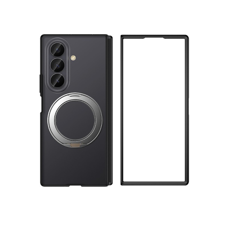 Galaxy Z Fold 8 Ultra Case M-safe Charging Feature Matte Hard PC Back Wlons Vena Stand Cover - 2