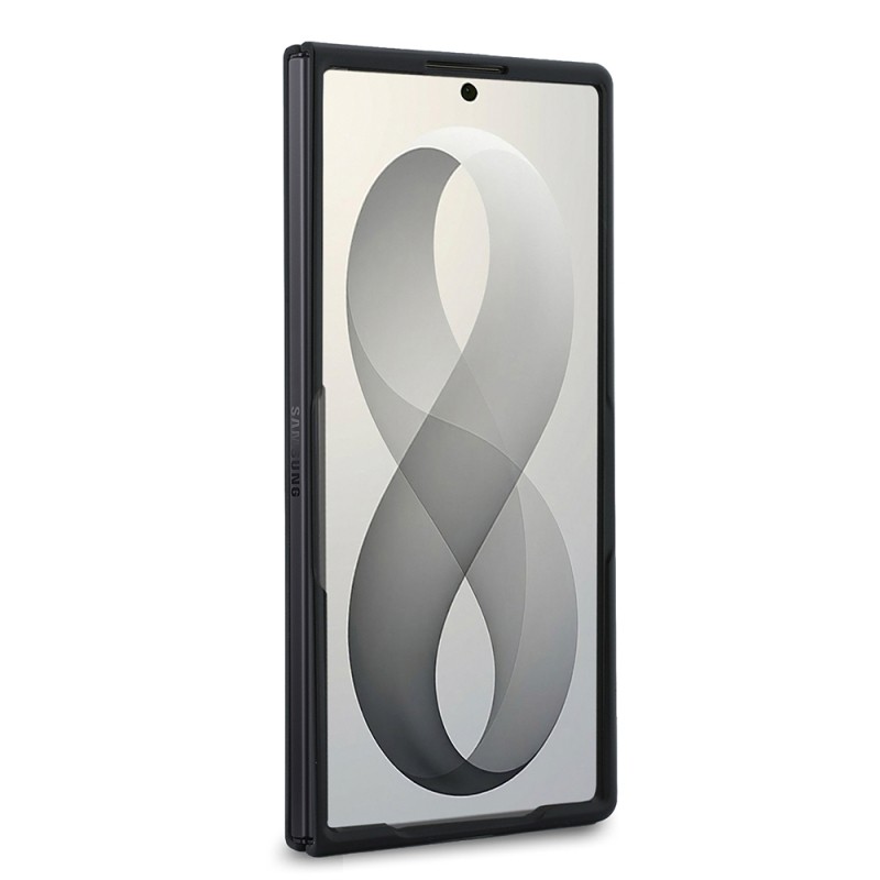 Galaxy Z Fold 8 Ultra Kılıf Guess Orjinal Lisanslı M-safe Şarj Özellikli 4G Desenli Yazı Logolu PU Deri Kapak - 12