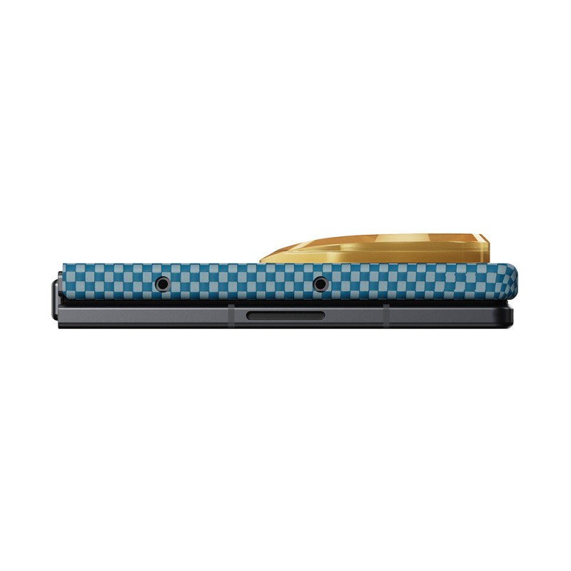 Galaxy Z Fold 8 Ultra Kılıf M-safe Şarj Özellikli Aramid Karbon Fiber Pitaka Sunset 2.0 California Dream Serisi Kapak - 5