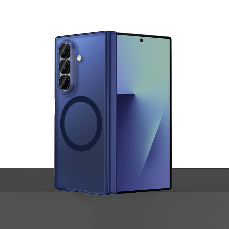 Galaxy Z Fold 8 Ultra Kılıf M-safe Şarj Özellikli Arkası Mat Sert PC Wlons Vena Kapak - 10