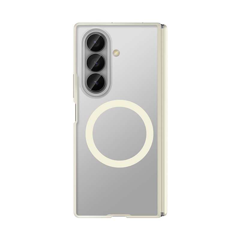 Galaxy Z Fold 8 Ultra Kılıf M-safe Şarj Özellikli Arkası Mat Sert PC Wlons Vena Kapak - 6