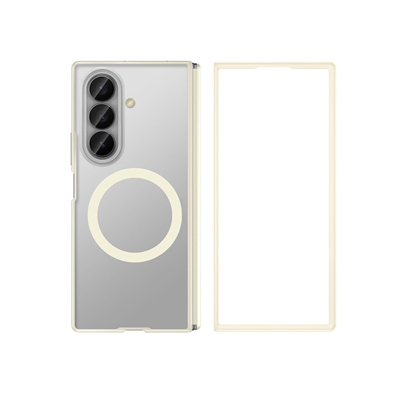 Galaxy Z Fold 8 Ultra Kılıf M-safe Şarj Özellikli Arkası Mat Sert PC Wlons Vena Kapak - 2