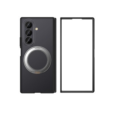 Galaxy Z Fold 8 Ultra Kılıf M-safe Şarj Özellikli Arkası Mat Sert PC Wlons Vena Standlı Kapak - 2