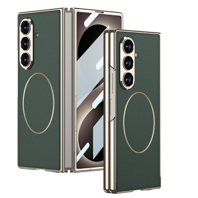 Galaxy Z Fold 8 Ultra Kılıf M-safe Şarj Özellikli Zore Kıpta KPT-10 Sert PC Kapak - 6