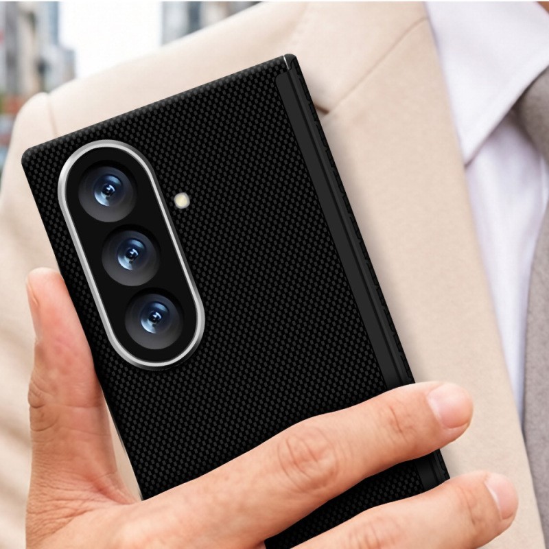 Galaxy Z Fold 8 Ultra Kılıf M-Safe Şarj Özellikli Zore Paris Zerre Sert PC Kapak - 12