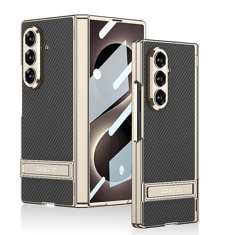 Galaxy Z Fold 8 Ultra Kılıf Zore Kıpta KPT-08 Standlı Kapak - 3