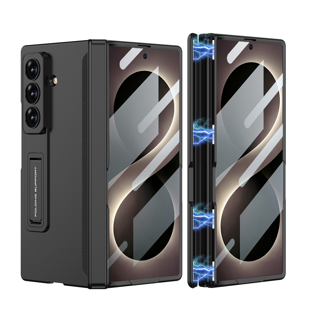 Galaxy Z Fold 8 Ultra Kılıf Zore M-Magnet Kılıf - Siyah