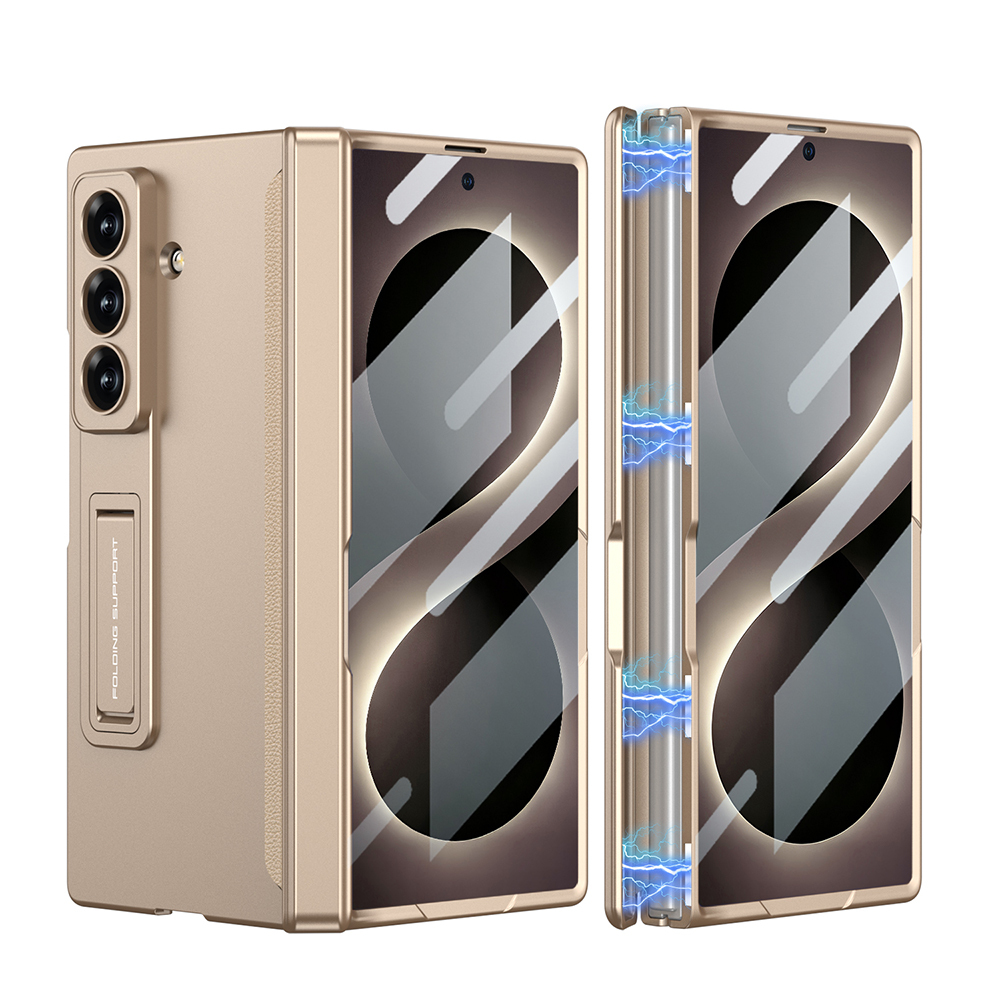 Galaxy Z Fold 8 Ultra Kılıf Zore M-Magnet Kılıf - Gold
