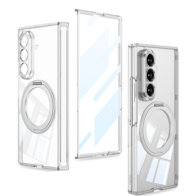 Galaxy Z Fold 8 Ultra M-safe Şarj Özellikli Zore Kıpta KPT-02 Standlı Kapak - GKK