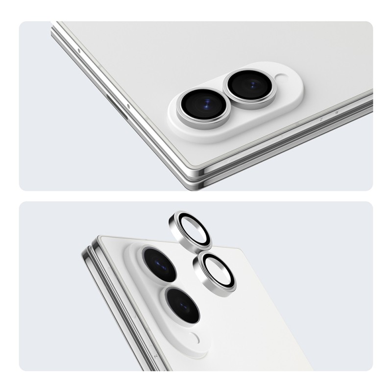 Galaxy Z Fold 8 Youngkit Alloy Original Anti-Glare Camera Lens Protector + Easy Application Tool - 5