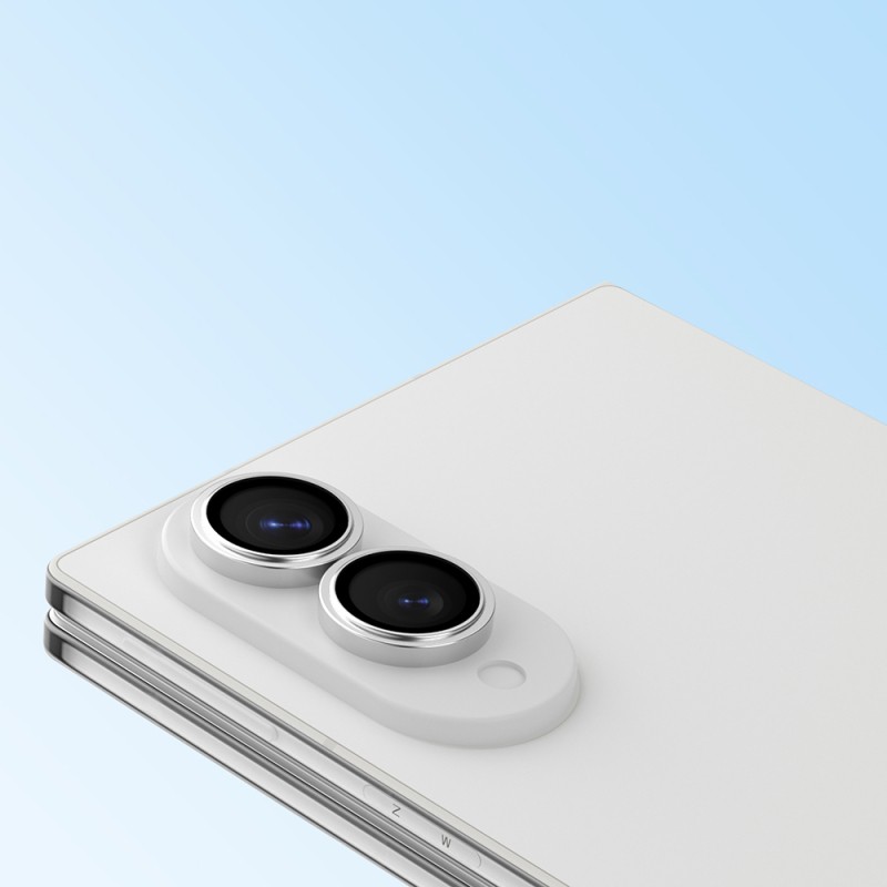 Galaxy Z Fold 8 Youngkit Alloy Original Parlama Önleyici Kamera Lens Koruyucu + Kolay Uygulama Aparatlı - 1